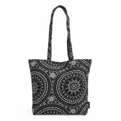 New ✔️ Vera Bradley Black Bandana Medallion Tote 😀