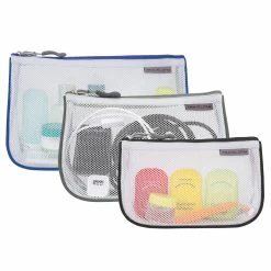 Hot Sale 🧨 Travelon Set of 3 Assorted Piped Pouches 🔔