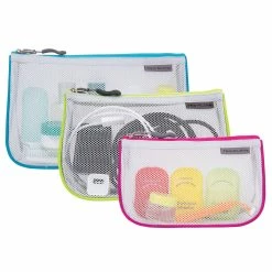 Hot Sale 🧨 Travelon Set of 3 Assorted Piped Pouches 🔔 -Cluballiance Sales Store 43108 510 MAIN