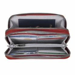 Cheapest 🧨 Travelon RFID Blocking Double Zip Wallet ⭐ -Cluballiance Sales Store 43399 200 2