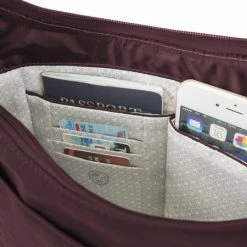 Budget 🧨 Travelon Anti-Theft Essentials East/West Small Hobo 🥰 -Cluballiance Sales Store 43486 220 4 3 2f5a4515 cf54 43ef abd2 960436db2e41