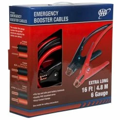Outlet 👏 Lifeline AAA 16'/6G Booster Cables 😍 -Cluballiance Sales Store AAA 16ft 6G Booster Cables 3