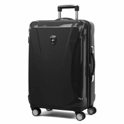 Promo 👍 Atlantic Luggage Ultra® Lite 4 - 24" Checked Hardside Spinner Luggage 👏