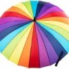 Outlet 👏 Totes Auto Open Rainbow Stick Umbrella ⭐