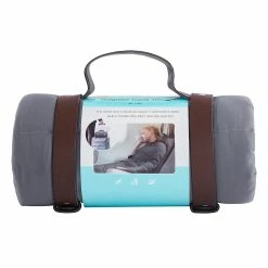 Best Sale 🥰 Bon Voyage Microfiber Weighted Travel Throw Blanket 5 lb 🌟 -Cluballiance Sales Store BonVoyage5lbMicrofiberWeightedThrowGray5