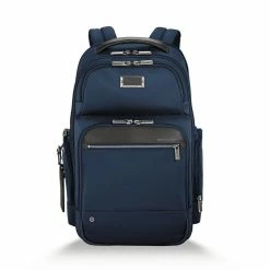 Outlet 🔔 Briggs & Riley @Work Medium Cargo 🎒 Backpack ❤️ -Cluballiance Sales Store Briggs Riley Medium Cargo Backpack Navy 1
