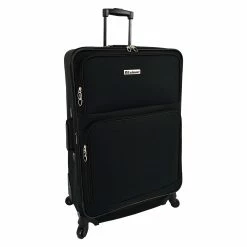 Hot Sale 🤩 Leisure Travel Catalina 4 Piece Luggage Set 👍 -Cluballiance Sales Store Cat4black