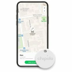 Promo ✨ Chipolo ONE - Bluetooth Key and Item Finder - White 🔥 -Cluballiance Sales Store ChipoloOneWhite4