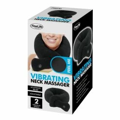 Best Sale 🎉 Fine Life Products 2-Speed Vibrating Neck Massager 😀 -Cluballiance Sales Store Fine Life Vibrating Neck Pillow 3