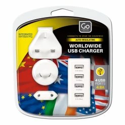 Cheapest 😉 Go Travel Worldwide USB Charger 😀 -Cluballiance Sales Store Go Travel Worldwide USB Charger 8