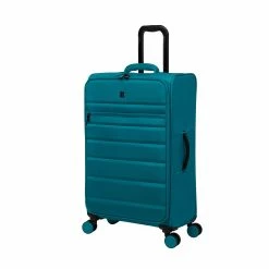 Brand new 🤩 it luggage Accuracy 28" Softside Medium Checked 8-Wheel Spinner 👏 -Cluballiance Sales Store ITLuggageAccuracyTealMedium1