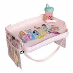 Best Sale 🎁 J.L. Childress Disney Baby 3-IN-1 Travel Lap Tray & Tablet Holder for Kids 🛒 -Cluballiance Sales Store JLChildressDisney3in1TrayPrincess1