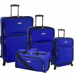 Hot Sale 🤩 Leisure Travel Catalina 4 Piece Luggage Set 👍 -Cluballiance Sales Store LL Catalina4030 4Cobalt scaled