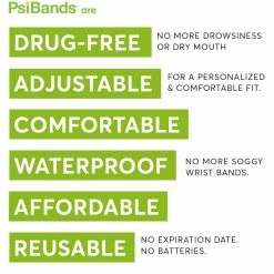 Brand new 🧨 Psi Bands - Wrist Bands for Motion Sickness & Nausea Relief 👍 -Cluballiance Sales Store PSIBandsFastTrack4