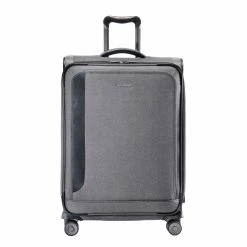 Coupon 🌟 Ricardo Beverly Hills Malibu Bay 3.0 Softside Medium Check-In Spinner Luggage 😉 -Cluballiance Sales Store RicardoMalibuBay3StellarGrayMedium1 A