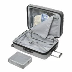 Wholesale ✔️ Ricardo Beverly Hills Mojave Hardside Large Check-In Spinner Luggage 😍 -Cluballiance Sales Store RicardoMojavePlatinumLG4 A