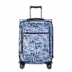 Coupon ⌛ Ricardo Beverly Hills Seahaven 2.0 Softside Carry-On Spinner Luggage 🎁 -Cluballiance Sales Store RicardoSeahaven2COSnowLeopard1