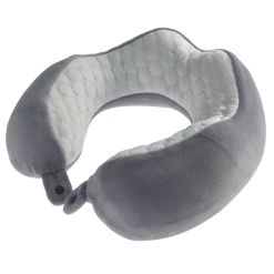 Best Sale ✨ Smooth Trip Quilted Memory Foam Travel Pillow 😀