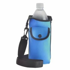 Promo 😉 Smooth Trip AquaPockets Bottle Carrier 🎉 -Cluballiance Sales Store ST AquaPockets Bottle Carrier Blue 1