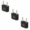 Discount 😉 Smooth Trip Europe & Asia Ungrounded Adapter Plug - 3 pack 🥰