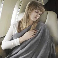 Best Sale ❤️ Smooth Trip Fleece Travel Blanket 🔥