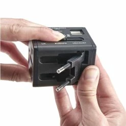 Brand new 🎉 Smooth Trip International Adapter Cube with Dual USB Chargers 🔥 -Cluballiance Sales Store ST International Adapter Cube Dual USB 6