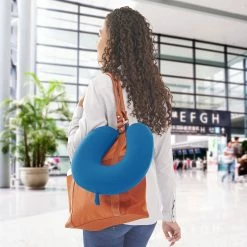 Best Sale 👍 Smooth Trip Memory Foam Travel Pillow 🔔 13 Best Sale 👍 Smooth Trip Memory Foam Travel Pillow 🔔 -Cluballiance Sales Store ST Memory Foam Travel Pillow Blue 3
