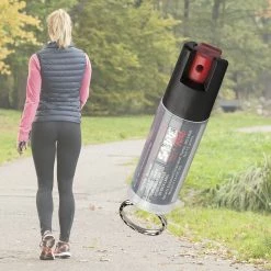 Outlet 🥰 Smooth Trip Sabre Red® Key-Ring Pepper Spray ⌛