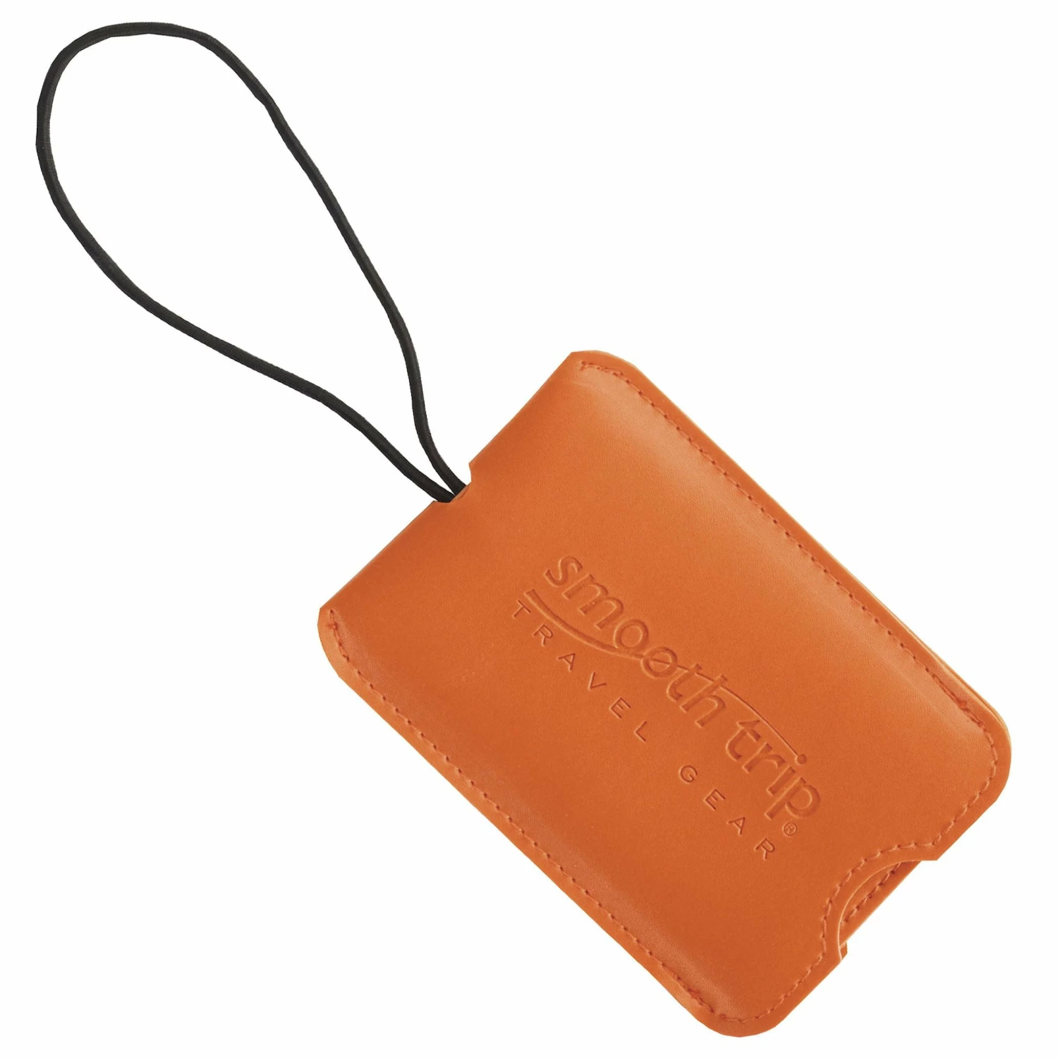 New 🎉 Smooth Trip Slide ID Luggage Tag - Orange ✨ - Image 2