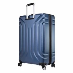 Promo 😉 Skyway Luggage Nimbus 4.0 Hardside Large Check-In Spinner Luggage ⌛ -Cluballiance Sales Store SkywayNimbus4BlueLG7 A