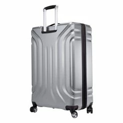 Promo 😉 Skyway Luggage Nimbus 4.0 Hardside Large Check-In Spinner Luggage ⌛ -Cluballiance Sales Store SkywayNimbus4SilverLG7 A