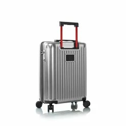 Best Pirce 🎁 Heys America SmartLuggage 21" Spinner Carry-On Silver 🌟 -Cluballiance Sales Store SmartLuggage 21 backqrt silver Copy scaled