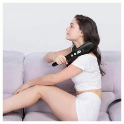 Discount ⭐ SNAILAX Cordless Handheld Percussion Back Massager w/Heat 👏 -Cluballiance Sales Store Snailax Percussion 5