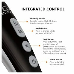 Discount ⭐ SNAILAX Cordless Handheld Percussion Back Massager w/Heat 👏 -Cluballiance Sales Store Snailax Percussion 6