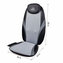 Best reviews of ❤️ SNAILAX Shiatsu Back Kneading Massage Cushion With Heat 🧨 -Cluballiance Sales Store Snailax Shiatsu 5