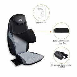 Best reviews of ❤️ SNAILAX Shiatsu Back Kneading Massage Cushion With Heat 🧨 -Cluballiance Sales Store Snailax Shiatsu 7