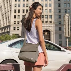 Promo 😍 Travelon Anti-Theft Classic Messenger 🌟 -Cluballiance Sales Store Travelon Antitheft Classic Messenger Black Example