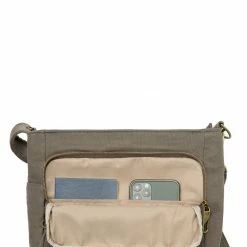 Top 10 ✨ Travelon Anti-Theft Courier Tour Bag 🛒 -Cluballiance Sales Store Travelon Antitheft Courier Tour Bag Stone 9