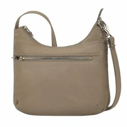 Promo ❤️ Travelon Anti-Theft Tailored Hobo ⌛ -Cluballiance Sales Store Travelon Antitheft TAilored Hobo Sable 2