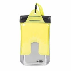 Brand new ⭐ Travelon Waterproof Smart Phone Pouch - Yellow 👍 -Cluballiance Sales Store Travelon Waterproof Smart Phone Pouch Yellow 3
