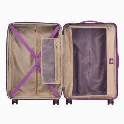 Promo 👍 Atlantic Luggage Ultra® Lite 4 - 24" Checked Hardside Spinner Luggage 👏 -Cluballiance Sales Store UltraLite24 Violet 311179411 5 1500x1500 e410e539 9eb6 4e2b b555 ac66301fe26c