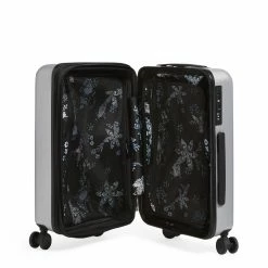 Best reviews of 🛒 Vera Bradley Hardside Small Spinner Luggage ⌛ -Cluballiance Sales Store VeraBradleyHardsideSmallSpinnerSilver3
