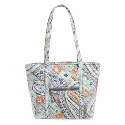 Deals 🥰 Vera Bradley Small Vera Tote Bag in Recycled Cotton 🔥