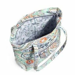Deals 🥰 Vera Bradley Small Vera Tote Bag in Recycled Cotton 🔥 -Cluballiance Sales Store VeraBradleySmallVeraToteRCCitrus3