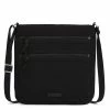 Outlet 🥰 Vera Bradley Triple Zip Hipster Crossbody Bag in Microfiber 👏