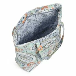 Coupon ❤️ Vera Bradley Vera Tote Bag in Recycled Cotton 👏 -Cluballiance Sales Store VeraBradleyVeraToteRCCitrus3