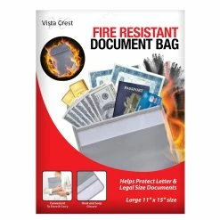 New 🛒 Vista Crest Fire Resistant Document Bag ⌛ -Cluballiance Sales Store Vista Crest FPB 5