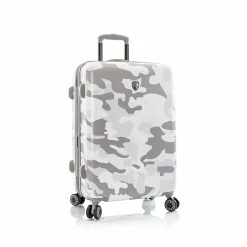 Wholesale 🎉 Heys America White Camo 26" Spinner Luggage 👍 -Cluballiance Sales Store WhiteCamo 26 frontqrtcopy