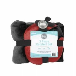 Cheap 🥰 Bon Voyage 3 Piece Comfort Set 50x60 🥰 -Cluballiance Sales Store red