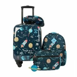Cheap 🎉 Travelers Club Kid's 5-Piece Luggage Travel Set ❤️ -Cluballiance Sales Store space
